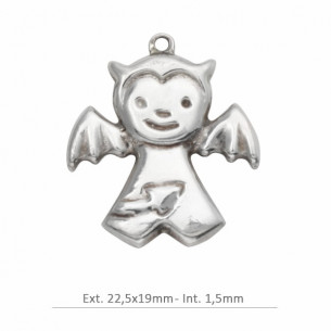 Colgante demonio 22,5mm en...