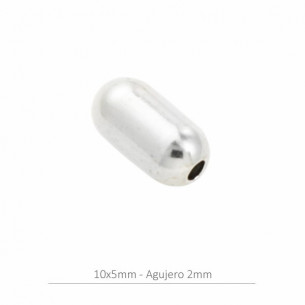 Cuenta Cápsula largo 10 mm...
