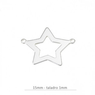 Entrepieza estrella 15mm...