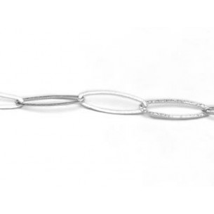 Cadena Oval picada 18x6mm...