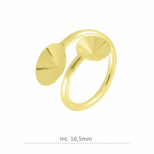 Anillo doble cono de 10mm y...