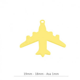 Colgante avión 19mm -...