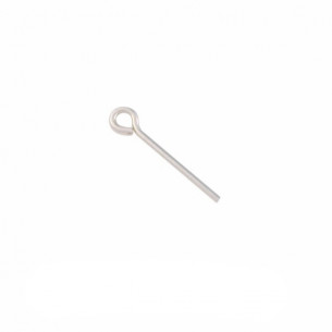 Sterling silver eye pin...