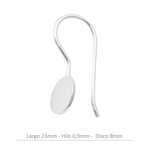 Sterling Silver flat pad 8...