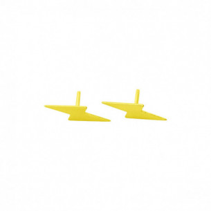 Pendiente de plata baño oro...