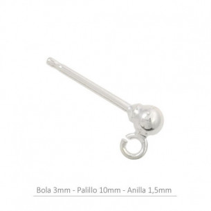 Sterling Silver ball 3mm...