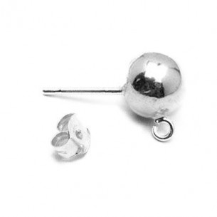 Clous d´oreilles boule 8mm...
