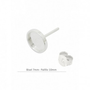 Clous d´oreilles bezel...