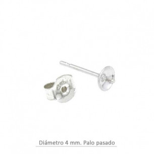 Clous d´oreilles 4 mm pour...