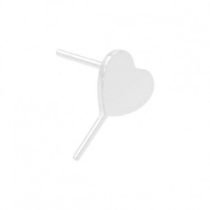 Clous d´oreilles coeur 8mm...