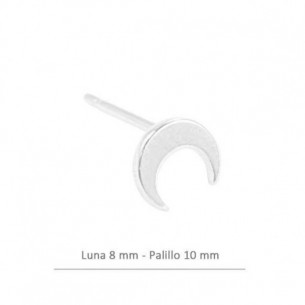 Sterling Silver moon 8,5 -...