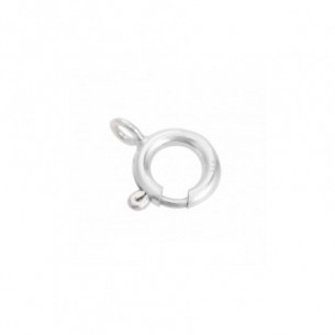 Sterling silver spring ring...