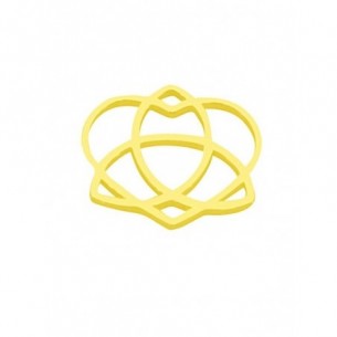 Colgante corazón trinity...
