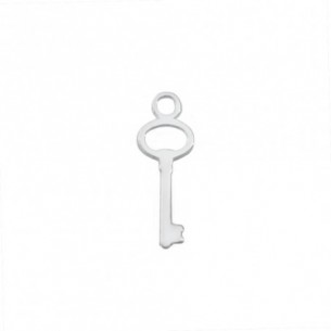 Colgante mini llave 8mm -...