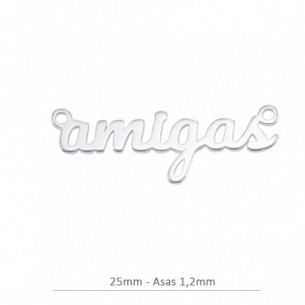 Colgante "amigas" con dos...