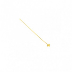 Alfiler de plata baño oro...