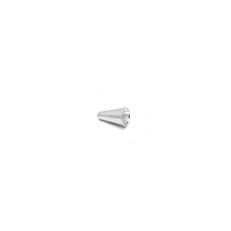 Sterling silver bead cone 6.1 mm -...