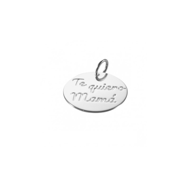 Sterling Silver 20mm Pendant with...