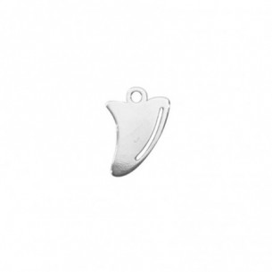 Shark fin pendant in 925...