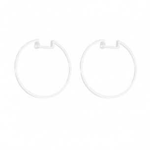 Criolla 18 mm en plata 925...