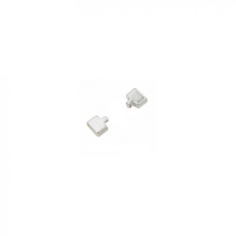 Sterling silver 6.3mm x 2.6mm inner...