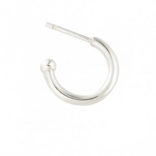 Sterling silver earhoop ear...