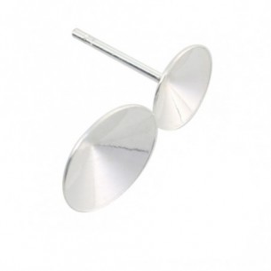 Pendiente de plata 2 conos...