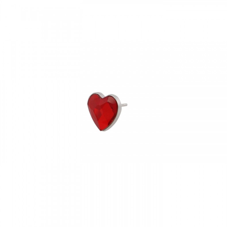 Clous d oreilles biseau coeur 14x15mm