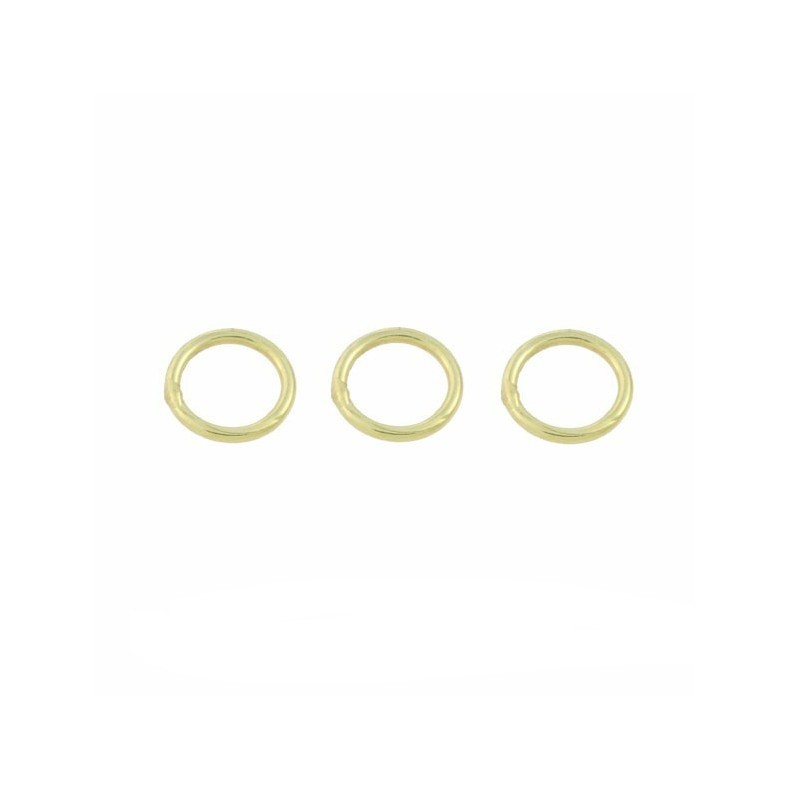 Anneau fermé rond 2,7mm-fil 0,6mm en...