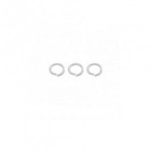 Sterling Silver round open...