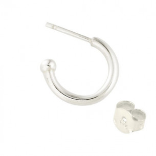 Créoles ouvertes 14 mm avec...