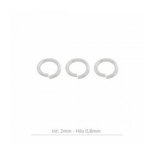 Sterling Silver round open...