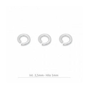 Sterling Silver round open...