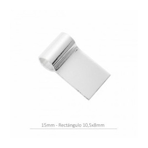 Sterling silver rectangular...