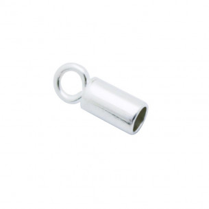 Sterling silver close tube...