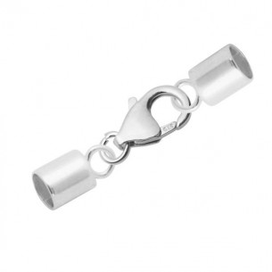 Sterling silver close tube...