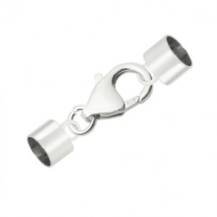 Sterling silver close tube...