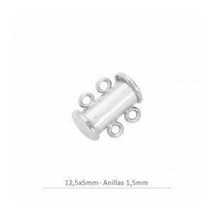 Cierre tubo 12,5x5mm - 2...