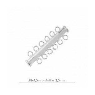 Cierre tubo 38x4,5mm - 6...