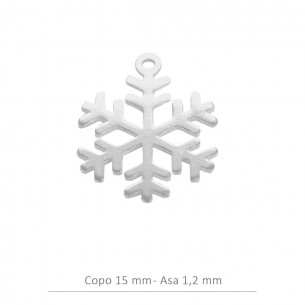 Colgante copo de nieve...