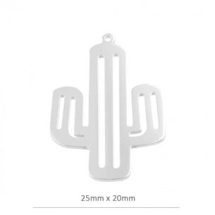 Colgante cactus de 25mm -...