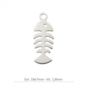 Sterling silver Fish bone...