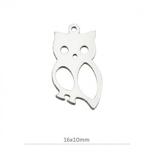 Sterling silver Owl pendant...
