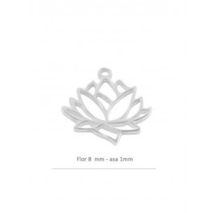 Colgante mini flor loto...