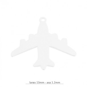 Colgante mini avión 13mm -...