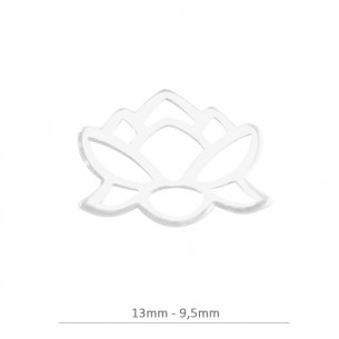 Colgante flor de loto 13 mm...