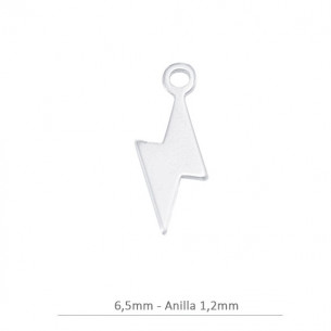 Colgante mini rayo 6,5 mm...