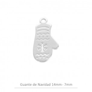 Colgante guante de Navidad...