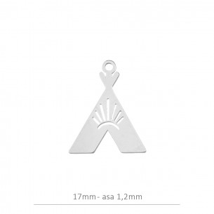 Colgante Tienda 17mm - asa...