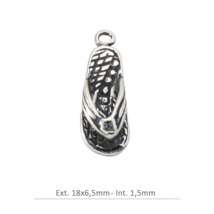 Colgante chancla 18mm en...